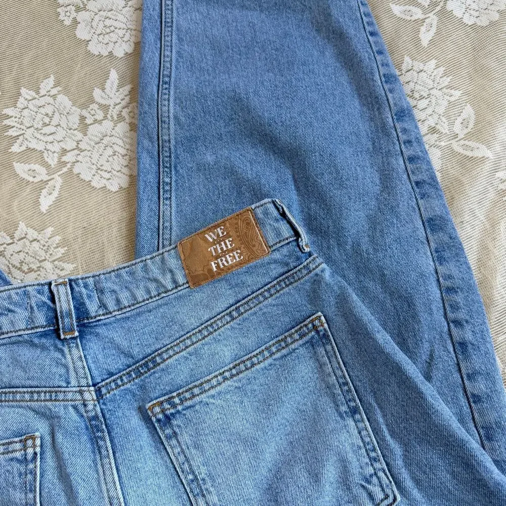 We The Free Free People Barrel Jeans Size 29 - Picture 4 of 4